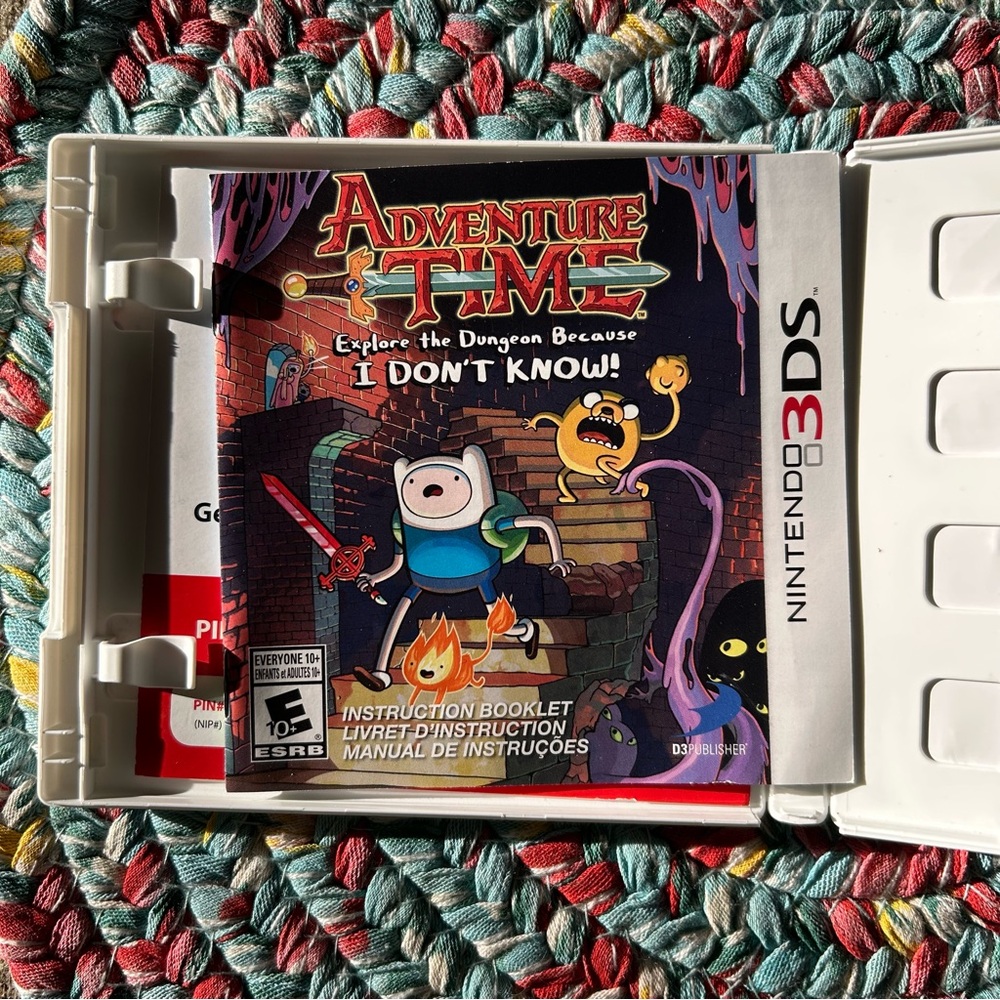 Adventure Time: Explore the Dungeon Because I Don't Know! Nintendo 3Ds Game - Picture 2 of 7